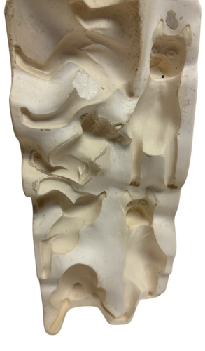 Vintage 1960 Duncan Ceramic Mold Duncan Boxers Dogs DM343D - Picture 2 of 6