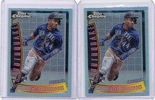 2022 Topps Chrome Sonic- Youthquake - Julio Rodriguez - #YQ-2 - RC (x2)