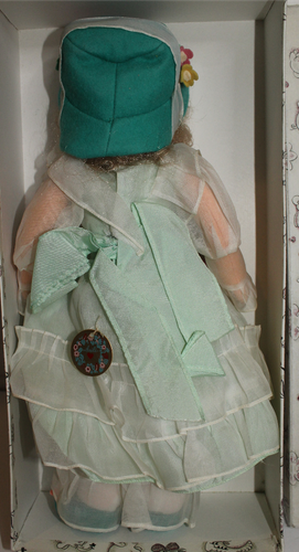 Darling Tagged 1986 Anili Scavini, Kate 15" Lenci "Spring" Felt Doll - Picture 5 of 5