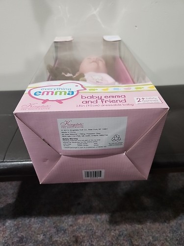 Kingsgate Baby Emma And Friend Pink Set New  - Picture 5 of 5