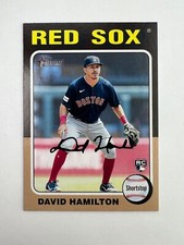 2024 Topps Heritage David Hamilton RC #406 Boston Red Sox