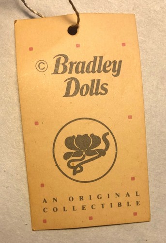 Doll: Bradley Birthstone Miss Sapphire September SD777 Vintage with tag and hat  - Picture 6 of 7