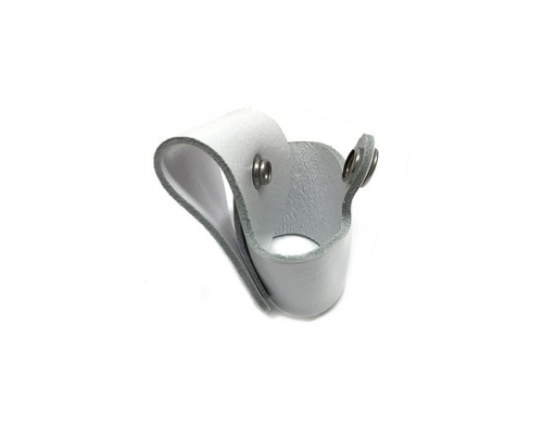 Vega Holster Porta manette aperto pelle 6P26 Vega bianco PS LOCALE MUNICIPALE - Foto 2 di 5