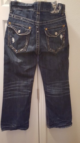 Mek Bottes New Coupe Distressed Homme York Dark Denim 32 30 qB1wUtB