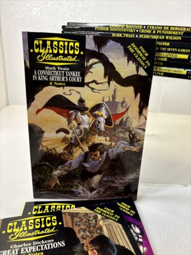 Lote de 13 cómics clásicos ilustrados 1997 - Twain Shakespeare Hawthorne de colección - Imagen 3 de 14