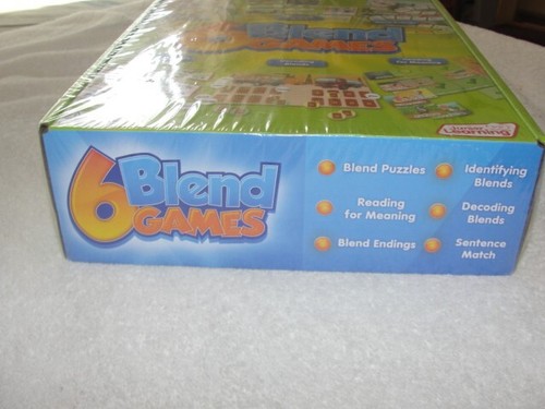 Junior Learning JL410 6 Blend Games,Multi, Medium New Sealed Box. - Picture 4 of 4