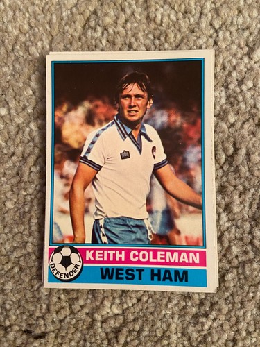 Topps Trading Cards - 1976/77 Football Single Player Cards - Picture 75 of 165