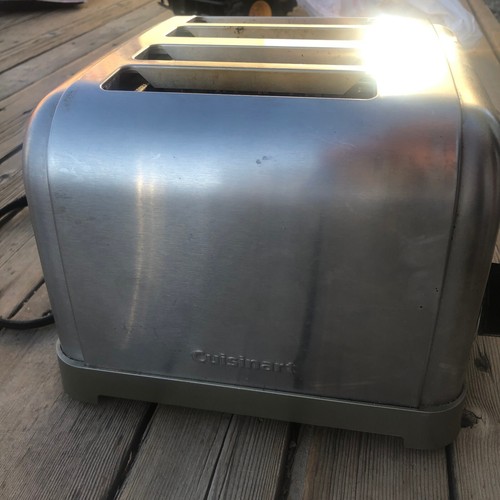 Cuisinart 4-Slice Classic Stainless Steel Metal Toaster model CPT-180(DL) - Picture 4 of 11