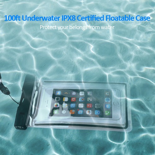 3Pcs Waterproof Underwater Swimming Dry Bag Case Cover For Smart iPhone/Samsung - Picture 4 of 15