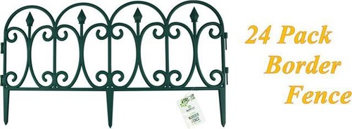 Panel de pared de plástico flexible para bordes de césped de jardín valla decorativa verde Reino Unido - Imagen 7 de 7