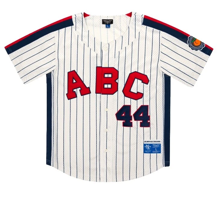 Black Atlanta Black Crackers Negro League Baseball Fan Apparel and