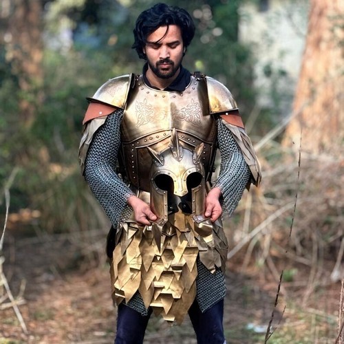 Wearable Medieval Half Body Armour Anton Peffenhauser's Competition Armour Suit - Imagen 3 de 7