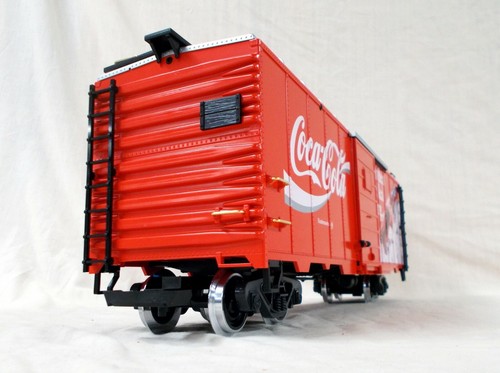 LGB 4291 COCA COLA BOXCAR CUSTOM LOCOMOTIVE STEAM AND WHISTLE SOUND  SEE VIDEO - Picture 7 of 11