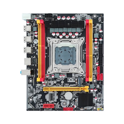 X79 PC Mainboard NVME M.2 SSD LGA 2011 Computer Processors Motherboard PCI-E 16X - Bild 6 von 11