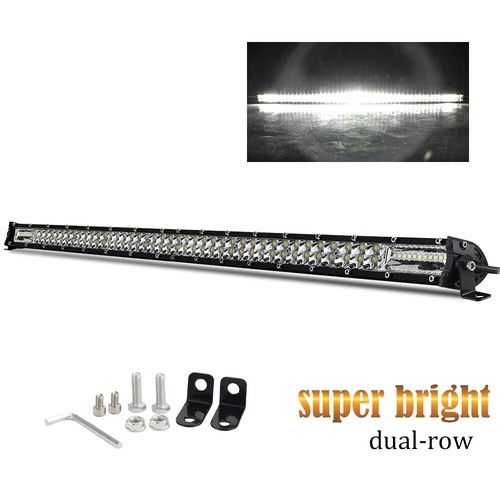 12D Slim LED Light Bar 7/20/32" Double Row For 4X4 SUV ATV OffRoad Driving Lamp - Picture 14 of 15