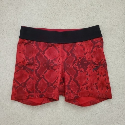Lululemon What The Sport Short Mini Ziggy Snake Red Tide Cranberry sz6 - Picture 11 of 14