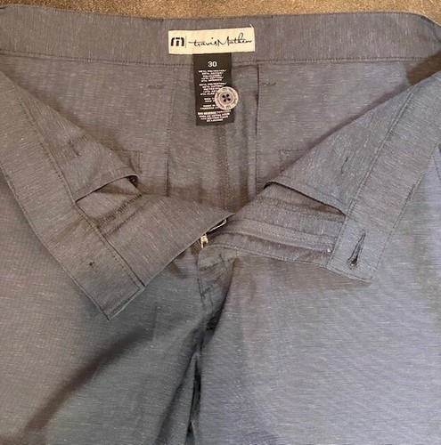 Pantaloncini uomo Travis Mathew blu taglia 30 - Foto 4 di 5