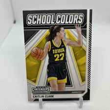 2024-25 Panini Collection School Colors Caitlin Clark Iowa Hawkeyes #SC1