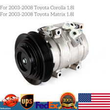 Air Conditioner Compressor For Toyota Corolla Matrix 1.8l Co 27000c 2003-2008