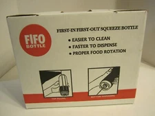 Case of 12 Fifo 12 oz Bottles Blue Large Valve CB12BLE2300