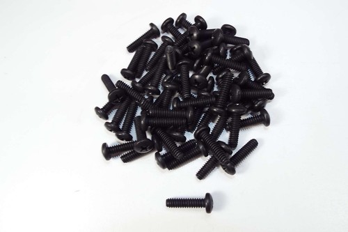 CANTIDAD 50 #10-24 x 3/4" Acero Inoxidable PHILLIPS CABEZA DE SARTÉN TORNILLO DE MÁQUINA ÓXIDO NEGRO - Imagen 2 de 7