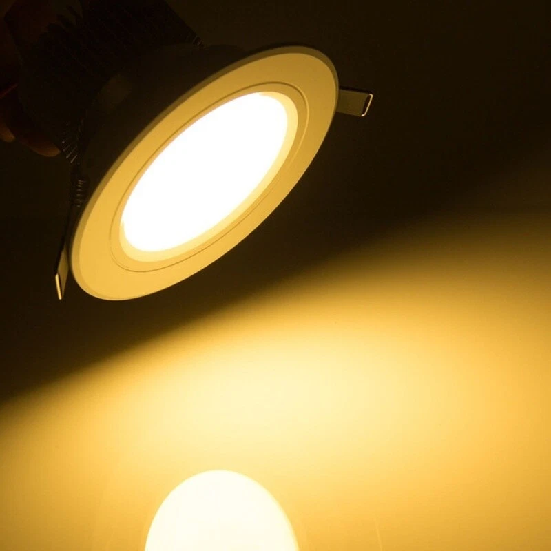 Downlight de techo LED regulable 4~40 piezas 9W foco empotrado con controlador LED Foto 3 de 4