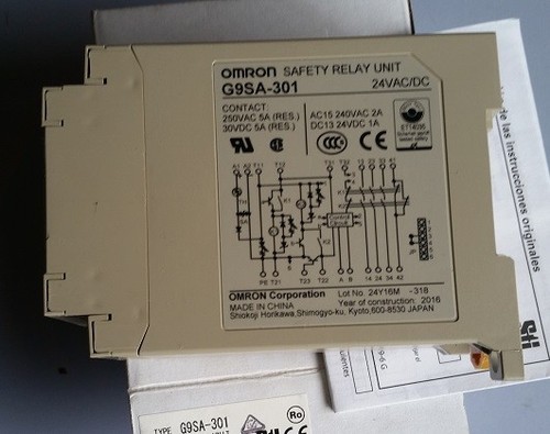 1PC OMRON PLC G9SA-301 New In Box G9SA301 Safety Relay ASAP Shipping - Picture 2 of 3