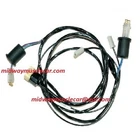 parking turn signal light grill bar wiring harness 57 Chevy 150 210 belair nomad