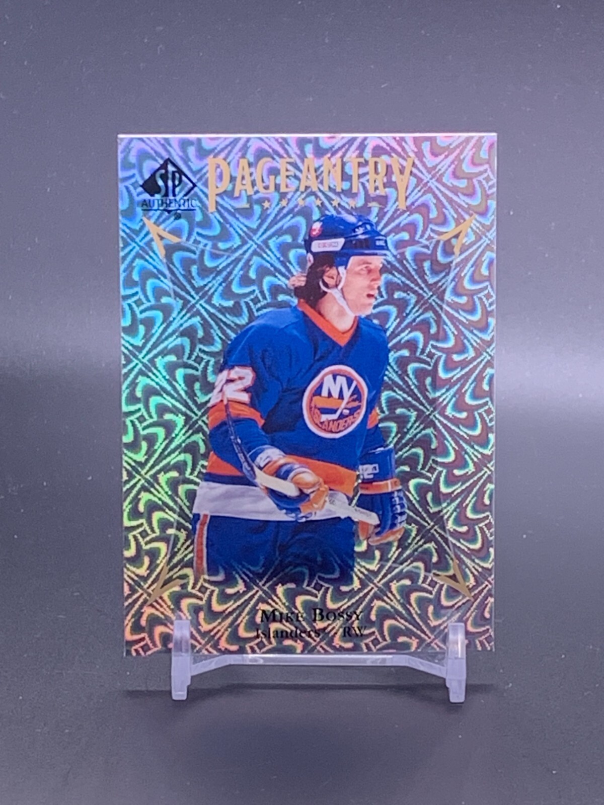 2021-22 SP Authentic Limited Pageantry MIKE BOSSY New York Islanders | eBay