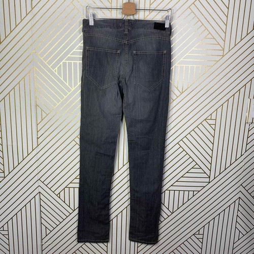 Isabel Marant Etoile Gray Denim Contrast Stitch Skinny Jeans Size 0 / US 2 - Bild 6 von 12