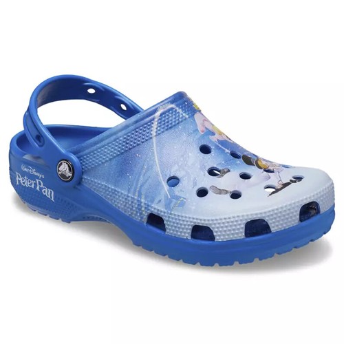 Zoccoli Nuovi con etichette Crocs Disney Parks PETER PAN Crocs Adulti m6/w8 m8/w10 - Foto 3 di 13