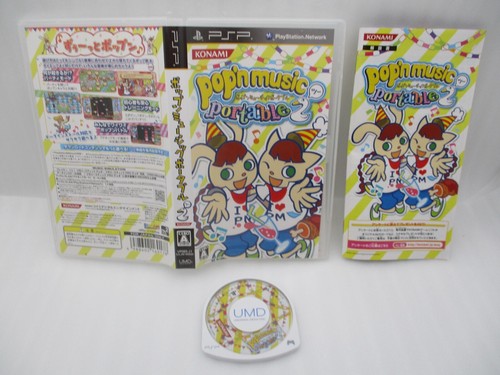 PSP pop'n music Portable 1 2 & Taiko no Tatsujin 1 2 DX 5Games Set Japan import - Picture 11 of 11