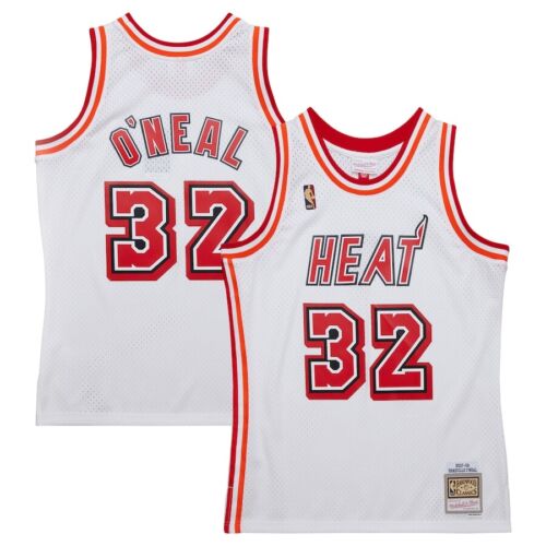 Miami Heat Shaquille O'Neal Mitchell & Ness 2007/08 Classics NBA Swingman Jersey