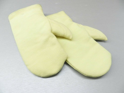 Glove High Temperature Heat Resistance Mitt 14" Thermal Wool Gloves - Mittens - Picture 2 of 4