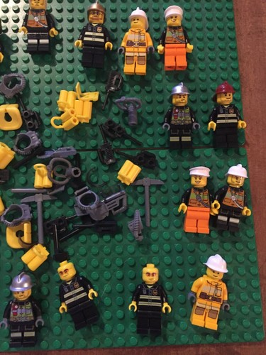 LEGO - MINIFIGURAS DE BOMBEROS - ELIGES DE LA LISTA - ELIGES MINIFIGURA - Imagen 19 de 31
