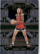 2024-25 Panini Select WNBA Shakira Austin Washington Mystics #17