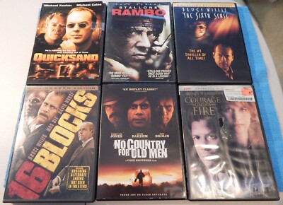 Action DVD Movie Lot Assort Selection Cheap Sale Pick & Choose Combined Shipping