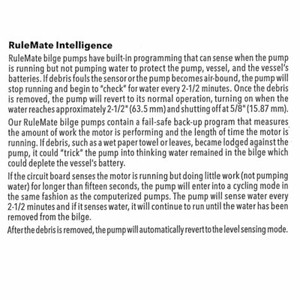 2 Remaining Rule Mate Rm1100b 1100 Gph Fully Automated Bilge Pump 12v Dc Marine 1 1 1 8 Large Discounts Yolandaandres Com