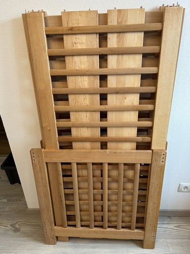 Babybett Massivholz Erle zum Umbau Kinderbett und Zubehör - Bild 16 von 22