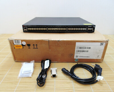 Brocade Ruckus ICX7450-48F-E 48-port 1 GbE SFP fiber 4x10G SFP+ switch in box