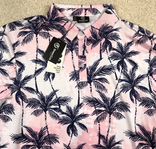 Greenside Golf Mens XXL Polo Shirt Golf New Sunny Sands FAST SHIP - Picture 2 of 6