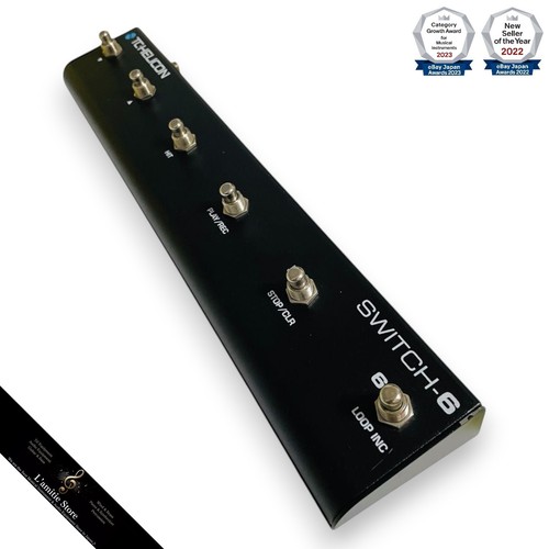 TC Helicon Switch 6 Remote Foot Controller Touch 2 Voice Live 3 Japan Black Rare - Bild 4 von 8