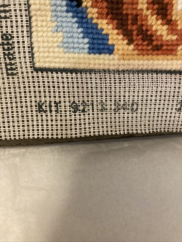 Completed SEG de Paris Needlepoint Madonna la Mercerissima Beautiful - Picture 8 of 10