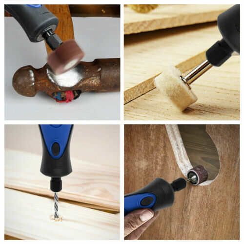 Kit de accesorios de herramientas giratorias 300 piezas para facilitar el corte y molienda de madera de parentesco - Imagen 4 de 6