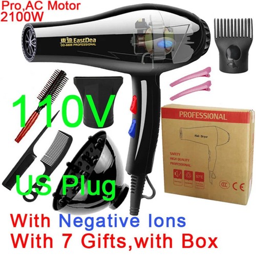 110V US or 220V EU Plug Hot Cold Wind Professional Hair Dryer dryer Hairdryer - Picture 18 of 32