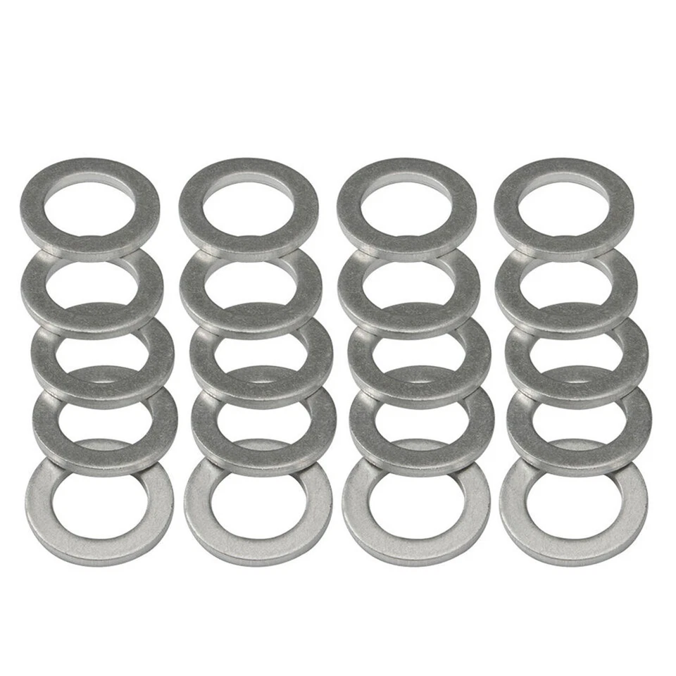 Juntas de arandelas de trituración de tapón de drenaje de aceite de 20x 14 mm para Honda Accord 94109-14000 Foto 3 de 4