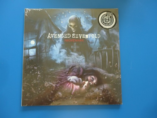 Avenged Sevenfold Nightmare LP (2023) NEW Purple Vinyl Shrink Wrap Tear