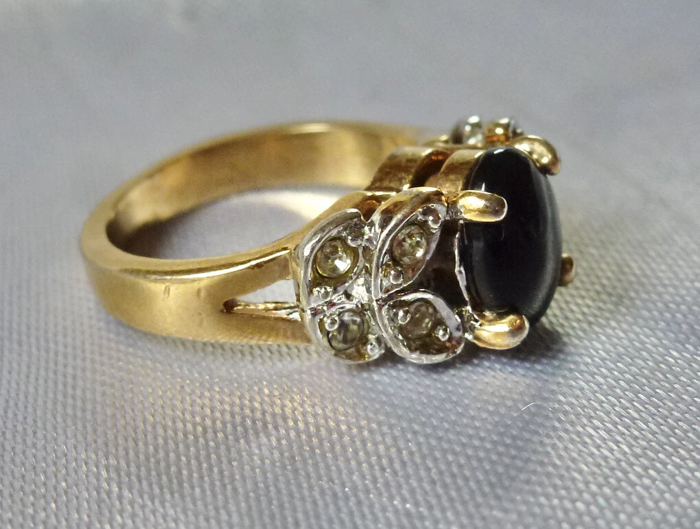 14k gold on sale electroplate ring