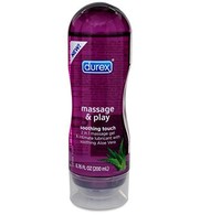 2 Pack Durex Massage & Play 2-in-1 Massage Gel Soothing Lubricant 6.76oz Ea on sale 2 Pack Durex Massage & Play 2-in-1 Massage Gel Soothing Lubricant 6.76oz Ea on sale