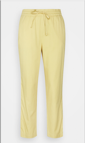 NEW! Womens $60 GAP EASY PANT Faded Yellow M 8 10 Cotton - Bild 1 von 4
